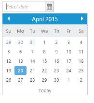 Render DatePicker