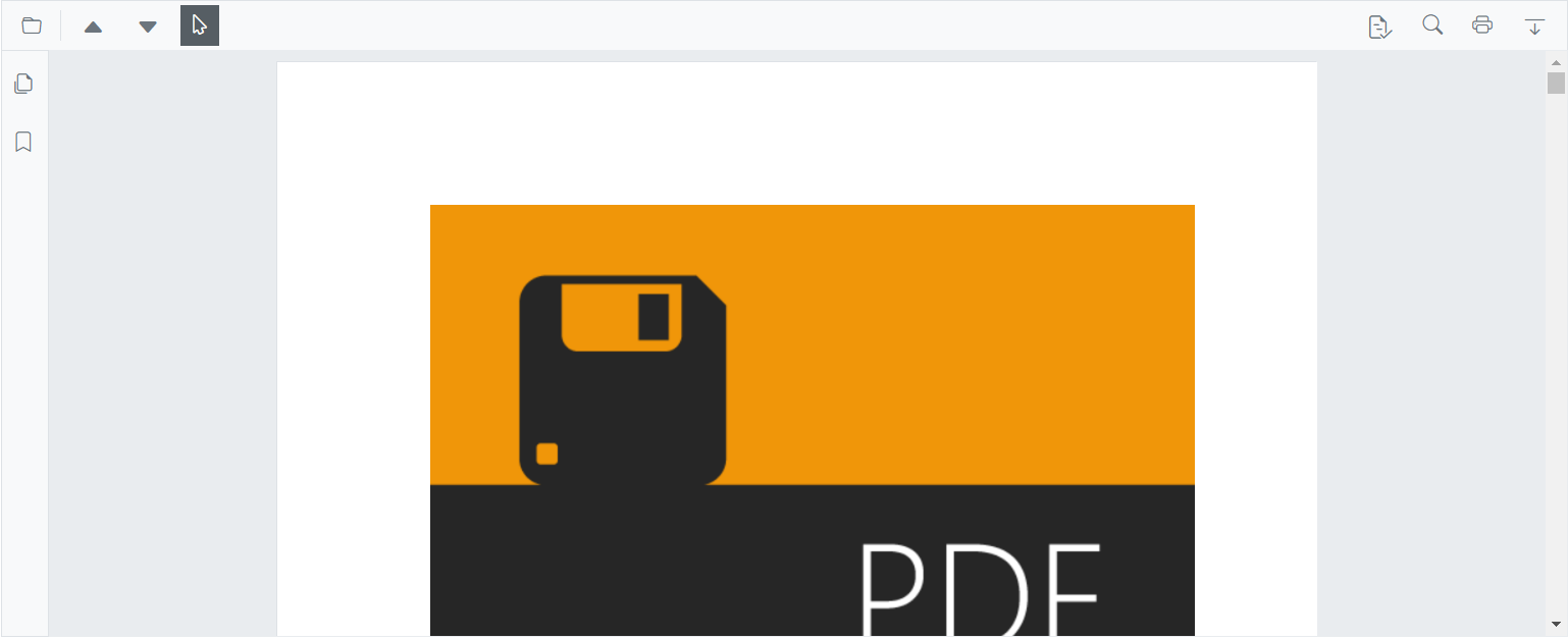 Blazor PDFViewer with Custom Toolbar