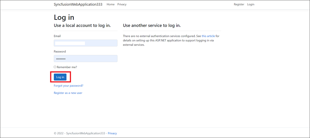 Login