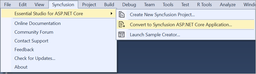 convert project