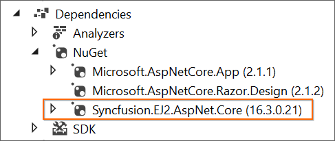 dependencies