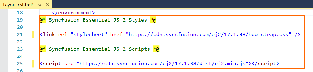 scripts and css