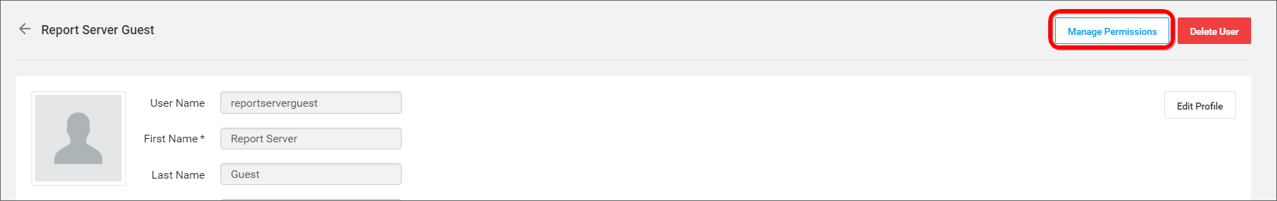 Manage Permissions