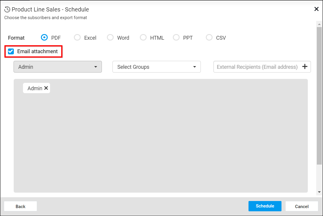Email Attachment Checkbox