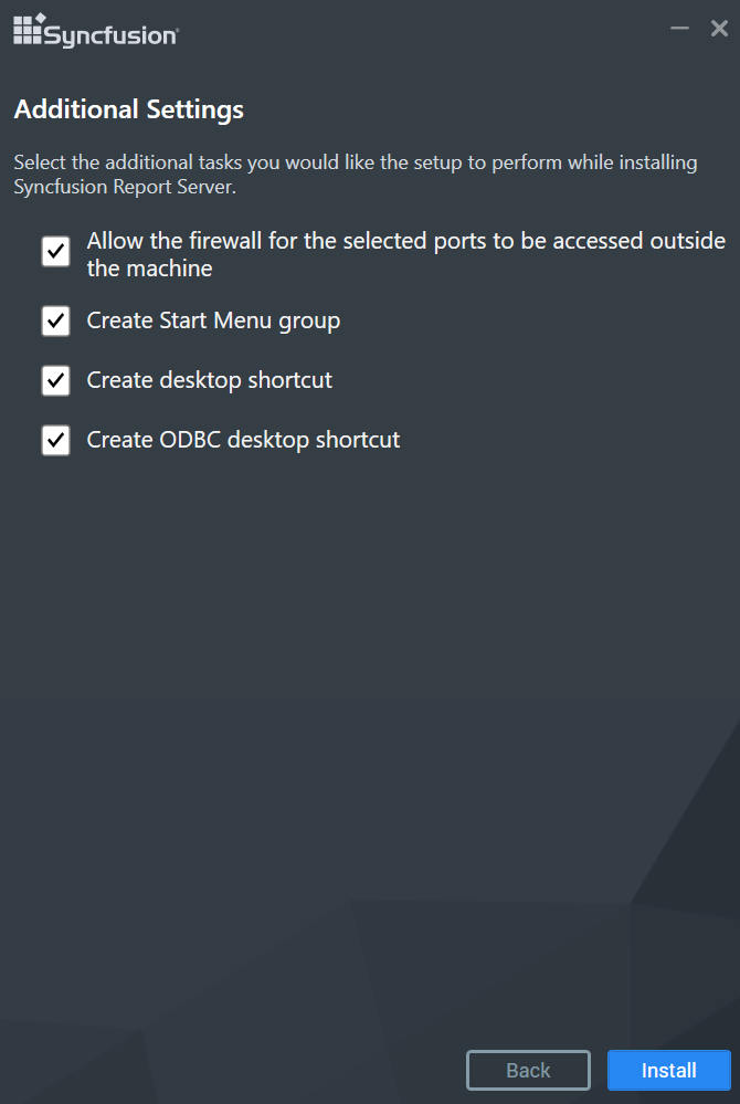 Additional task wizard
