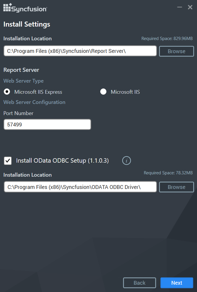 Installation Location and IIS Port Changes