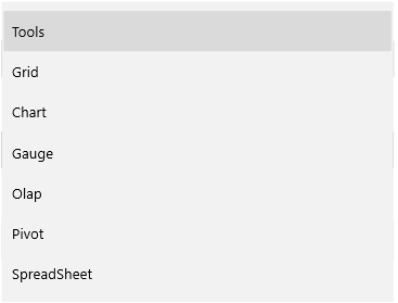 Showing product name of the UWP sfcombobox