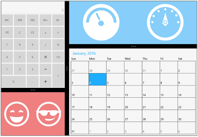 WPF GridSplitter resize and collapse