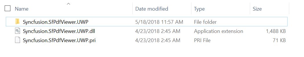 Dependent assemblies needed for SfPdfViewerControl